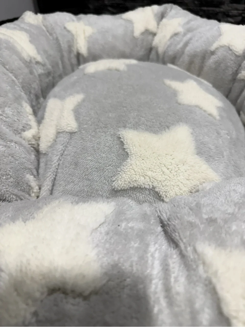 BEDSURE BEAUTIFUL MEDIUM SIZE GREY GALAXY STARS 🌟 🐾 PET BED